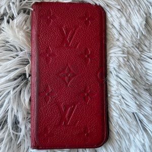 Authentic Louis Vuitton Customized Monogram Empreinte iPhone13 ProFolio😆